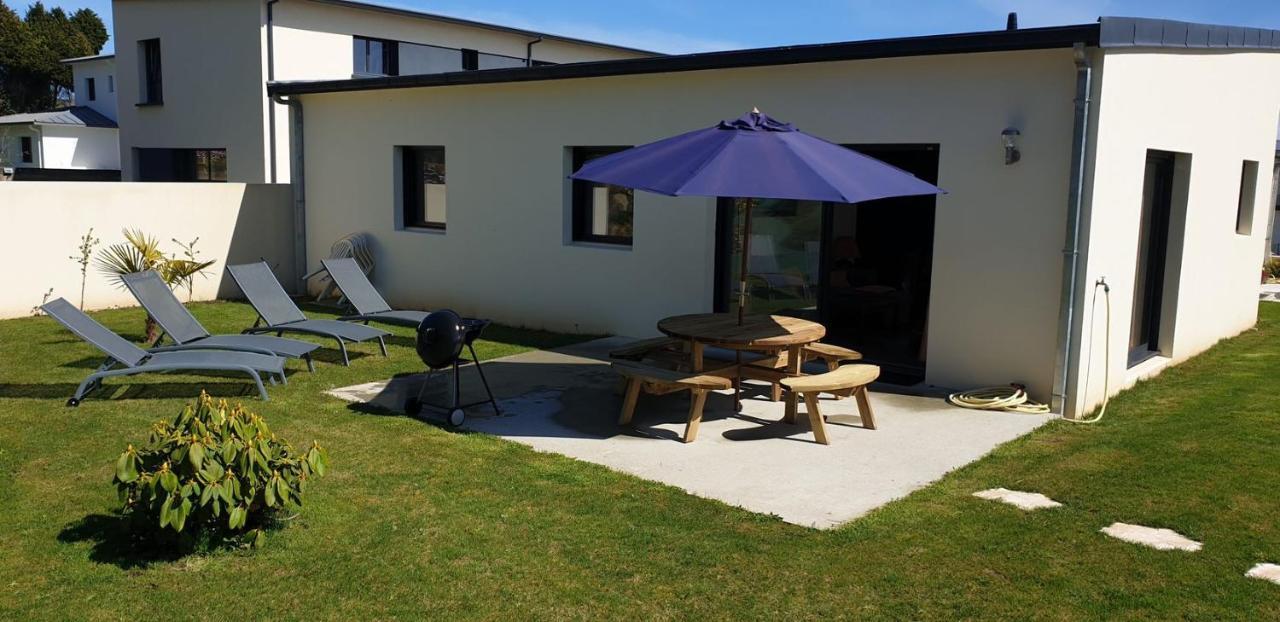 Vila Les Embruns Jardin Saint-Pol-de-Léon Exteriér fotografie